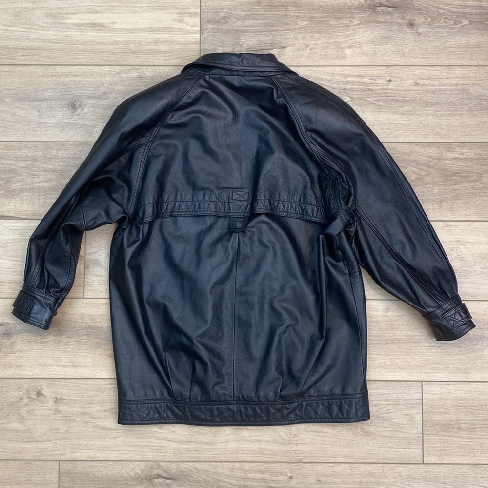 Vintage 80's Genuine Leather Jacket - Picture 7 of 16
